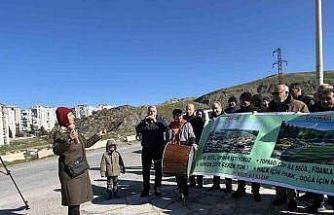 Harmandalı sakinlerinden ‘çöplük orman olsun’ çağrısı