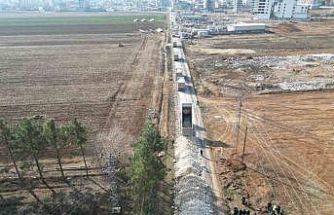 Harran Ovası’nda yol çilesi tarihe karışıyor