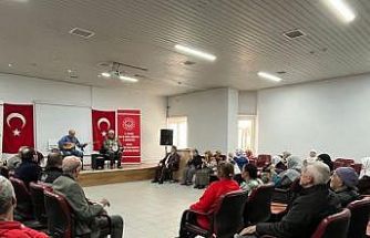 Huzurevinde  halk oyunları ile renkli anlar yaşandı