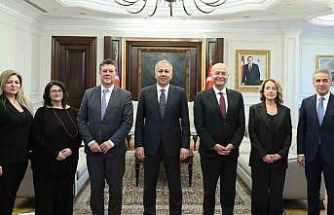 İçişleri Bakanı Ali Yerlikaya, BM Mülteciler Yüksek Komiseri Berhem Salih ile görüştü