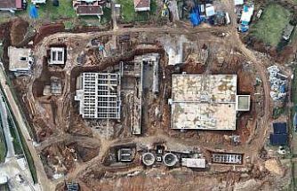 İçme suyu arıtma tesisi hızla yükseliyor