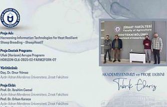 İklime dayanıklı koyunculuk projesiyle ADÜ, Türkiye’yi Avrupa’da temsil edecek