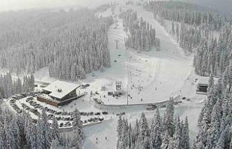 Ilgaz Dağı’nda yarıyıl tatili coşkusu