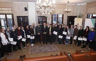 İlkadım’da kursiyerlerin sertifika heyecanı