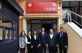 İnönü Adliyesi’ne hayırlı olsun ziyareti