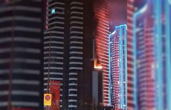 İzmir’de lüks yapıda yangın paniği