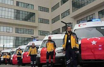 İzmir’de sağlık filosuna 45 yeni ambulans