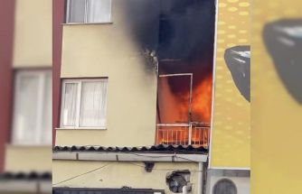 İzmir’de yangında ev alevlere teslim oldu