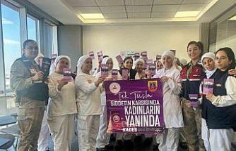 Jandarma ekipleri 2025 yılında KADES uygulamasını tanıttı