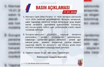 Jandarma Genel Komutanlığı: "Gruba kanuni yetki çerçevesinde orantılı olarak müdahale edilmiştir"