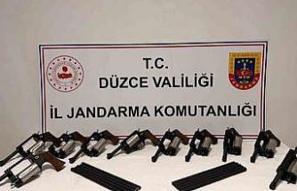 Jandarmadan kaçak silah operasyonu: 2 gözaltı