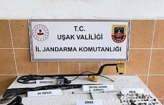 Jandarmadan tarihi eser kaçakçılarına darbe