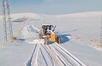 Kahramanmaraş’ta kar temizliği