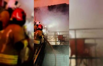 Kahramanmaraş’ta metruk evde yangın