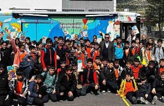 Kahramanmaraş’ta mobil kütüphane kırsal bölgelerde