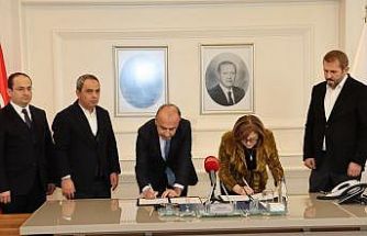 Kapalı spor salonu protokolü imzalandı