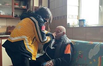 Kar kalınlığının 145 santimetreyi aştığı Ovacık’ta hayat kurtaran müdahale