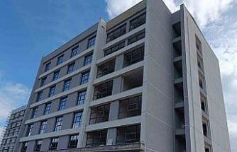 Karabük’te öğrenci yurdu inşaatında çalışmalar sürüyor