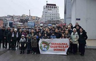 Karaelmas Gazeteciler Derneği’nden 10 Ocak’a özel Keltepe gezisi