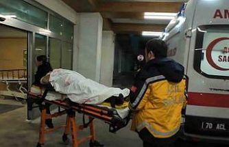 Karaman’da evinin penceresinden düşen şahıs yaralandı