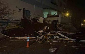 Karaman’da fırtına hayatı olumsuz etkiledi