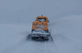 Kars’ta 143 köy yolu ulaşıma kapandı