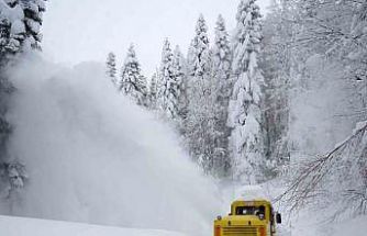 Kastamonu’da kar sebebiyle 102 köye ulaşım sağlanamıyor