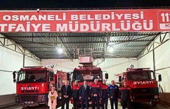 Kaymakam Kılıç itfaiye ve zabıta çalışmalarını inceledi