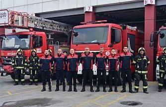 Kayseri OSB İtfaiyesi 2025’te bin 435 olaya müdahale etti