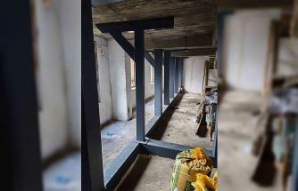 Kazı değil izinsiz güçlendirme yapılmış