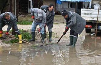 Kepez Belediyesi sağanak yağışlara karşı seferber oldu