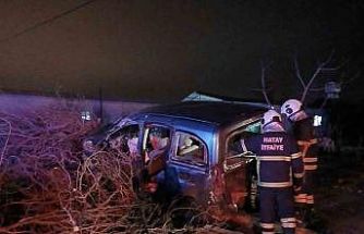 Kırıkhan’da trafik kazası: 6 yaralı