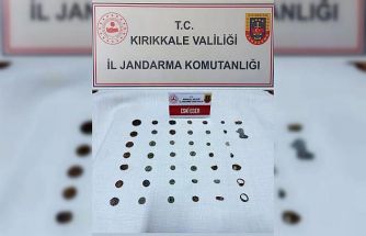 Kırıkkale’de tarihi eser operasyonu