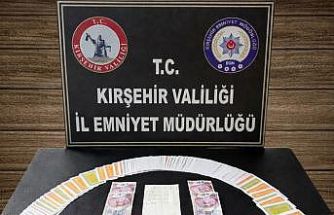 Kırşehir’de kumar operasyonu