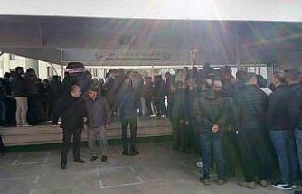 Kocaeli’de forkliftin altında kalan işçi son yolculuğuna uğurlandı