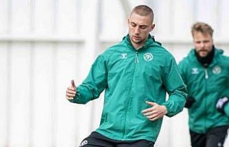 Konyaspor, Beşiktaş maçının hazırlıklarını sürdürüyor