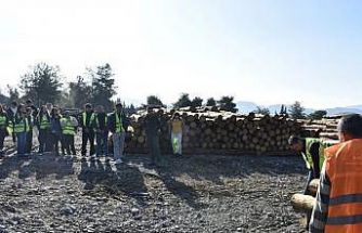 Köyceğiz Meslek Yüksek Okulu öğrencileri eğitimlerini arazide sürdürüyor