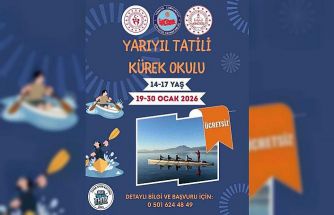 Köyceğiz’de yarıyıl tatili kürek okulu başlıyor