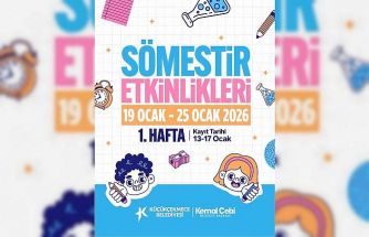 Küçükçekmece’de sömestir etkinlikleri