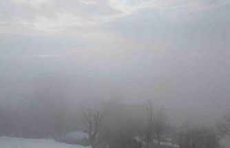 Kulp ilçesinde yoğun sis etkili oldu