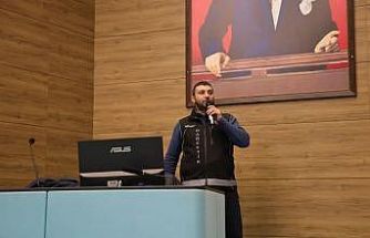 Kütahya Belediyesi personeline bağımlılıkla mücadele semineri