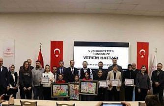 Kütahya’da ’79. Verem Eğitimi ve Farkındalık Haftası Ödülleri’ sahiplerini buldu
