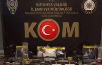 Kütahya’da kaçakçılığa darbe, 3 şüpheli gözaltına alındı