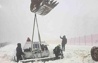 Kuzuyayla Kızak Pisti’ne yürüyen bant geliyor