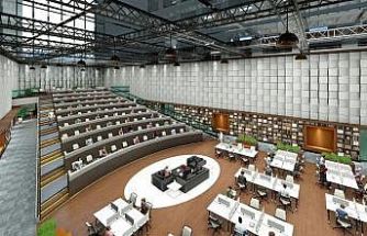 Malatya’da bölgenin en büyük kütüphanesinde sona doğru