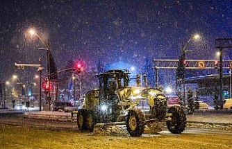 Malatya’da kardan kapanan yollar açılıyor