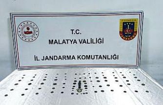 Malatya’da tarihi eser operasyonu