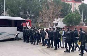 Manisa’da suç örgütüne darbe: 15 şüpheli gözaltında