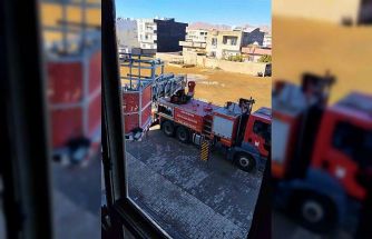 Mardin’de evde çıkan yangında anne ve 3 çocuğu kurtarıldı