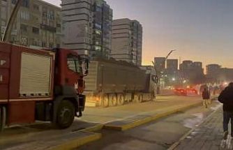 Mardin’de kireç fabrikasında çıkan yangın söndürüldü